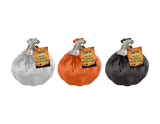 Velvet Pumpkin Decoration 8.5cm (Assorted Designs)