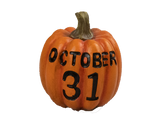 Slogan Pumpkin Ornament (Assorted)