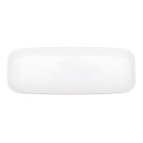 Long White Plastic Platter