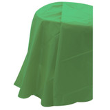 Lime Green Round Plastic Table Cover (84inch) Lime Green Round Plastic Table Cover (84inch)
