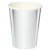 Metallic Silver Paper Cups (250ml) Metallic Silver Paper Cups (250ml)