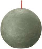 Fresh Olive Bolsius Rustic Ball Candle (76mm) Fresh Olive Bolsius Rustic Ball Candle (76mm)