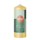 Bolsius Oat Beige Essential Pillar Candle (150mm x 58mm)  Bolsius Oat Beige Essential Pillar Candle (150mm x 58mm)