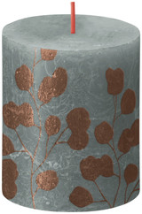 Bolsius Rustic Green Eucalyptus Silhouette Candle (80mm x 68mm) 