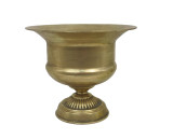Antique Gold Creation Metal Bowl Planter (24cm)