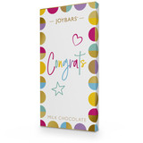 Joypots Joybar - Milk Chocolate Congrats Message Bar (80g)