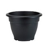 Black Round Bell Pot (30cm) L