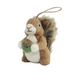 Squirrel & Acorn Hanging Decoration (11cm) Squirrel & Acorn Hanging Decoration (11cm)