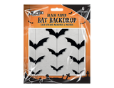 Black Paper Bat Backdrop (2m)