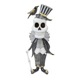 Halloween Metal Skeleton with Crow (56cm) Halloween Metal Skeleton with Crow (56cm)
