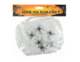 Halloween Spider Web Decoration (Assorted Designs)