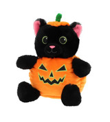 16cm Keeleco Cat & Bat in Pumpkin Outfit (Assorted) 16cm Keeleco Cat & Bat in Pumpkin Outfit (Assorted)