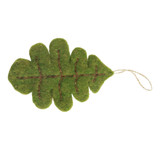 Green Leaf Hanging Decoration (14cm)