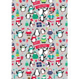 Festive Kids Gift Wrap (7m) (Assorted Designs)