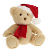 Keeleco Christmas Bear with Hat & Scarf (20cm) Keeleco Christmas Bear with Hat & Scarf (20cm)