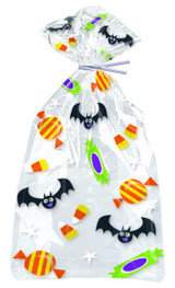 Bat and Pumpkin Cello Bags