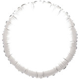 White Circle Balloon (18 inches) 