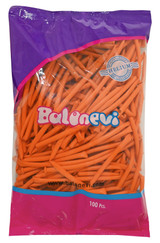 Orange Modelling Balloon (Pack of 100) 