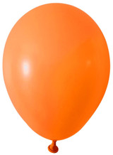 Orange Round Shape Latex Balloon - 5 inch (Pk 100) Orange Round Shape Latex Balloon - 5 inch (Pk 100)