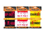 Halloween Fright Tape (Assorted) Halloween Fright Tape (Assorted)