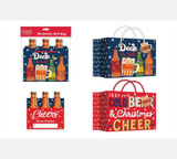 Festive Beer Gift Bag (Assorted Designs)
