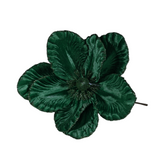 Green Velvet Magnolia with Glitter Edge (Dia20cm)
