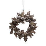 Rustic Acorn & Pinecone Wreath (12cm)