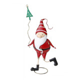 Christmas Metal Santa with Tree Balloon (68cm)
