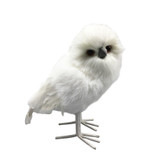 White Standing Snowy Owl (23cm)