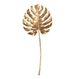 Gold Monstera Leaf (H90 x 40cm)