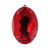 Red Diamond Hanging Decoration (24cm)