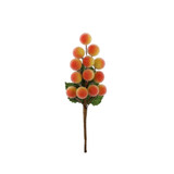 Yellow Frosted Grape Pick (16cm)