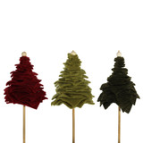 Stacked Felt Tree (50cm) - Bag of 12