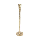 Organic Covent Garden Candle Stick Raw Bright Gold (H32cm)