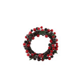 Candle Ring Red Berries (17cm)