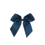 Navy Grosgrain Ribbon Bow (15cm)