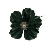 Dark Green Flower Pick (21cm)