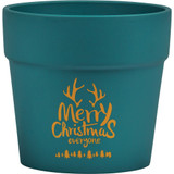 Merry Christmas Everyone! Ceramic Pot Trio