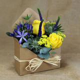 Kraft Envelope Flower Box (Pack of 10)