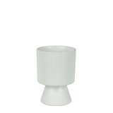 Matt White Hortus Oslo Pot (11.5x16cm)