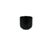 Hortus Havana Matt Black Havana Ceramic Pot (13cm)