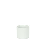 Hortus Matt White Ceramic Pot (7cm)