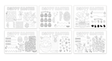 Easter Colour In Your Own Placemat 6pk