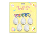 Pack of 5 Paint Your Own Egg Decoration
