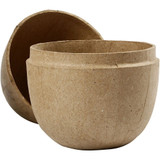 Two-piece Egg. H: 12 Cm. D: 9 Cm. 1 Pc