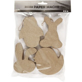 Easter Hanging Decorations. H: 10 Cm. 4 Pcs