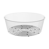 Clear Deep Plastic Plant Saucer (12.5 Inch)