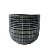 Hortus Grey Braga Pot (13cm H x 13.5cm Dia)