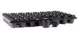 Black Grow Tray with 6cm Pots (x40 Pots)