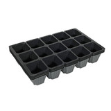 15 Cell Black Insert Seed Tray (x5)